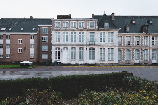 white painted house in Lille France