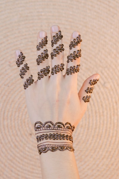Arabic mehndi designs