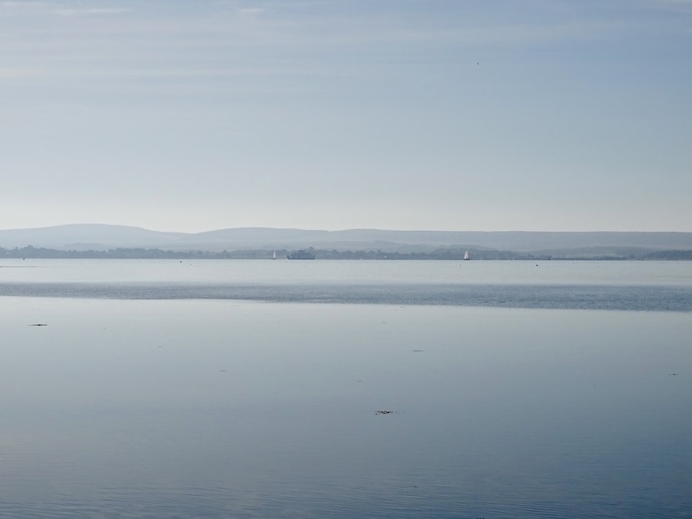 calm body of water