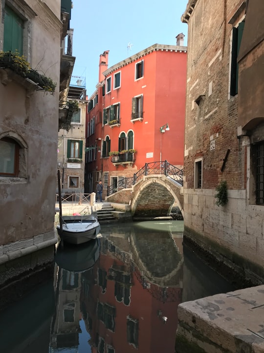 Grand Canal, Venice in Campo San Polo Italy