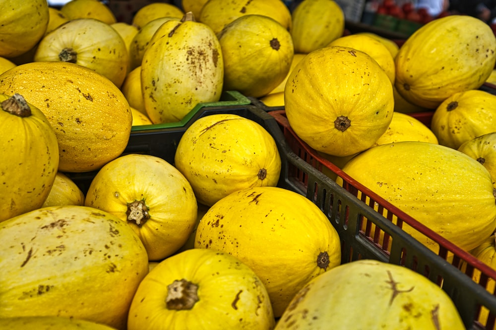 round yellow fruit