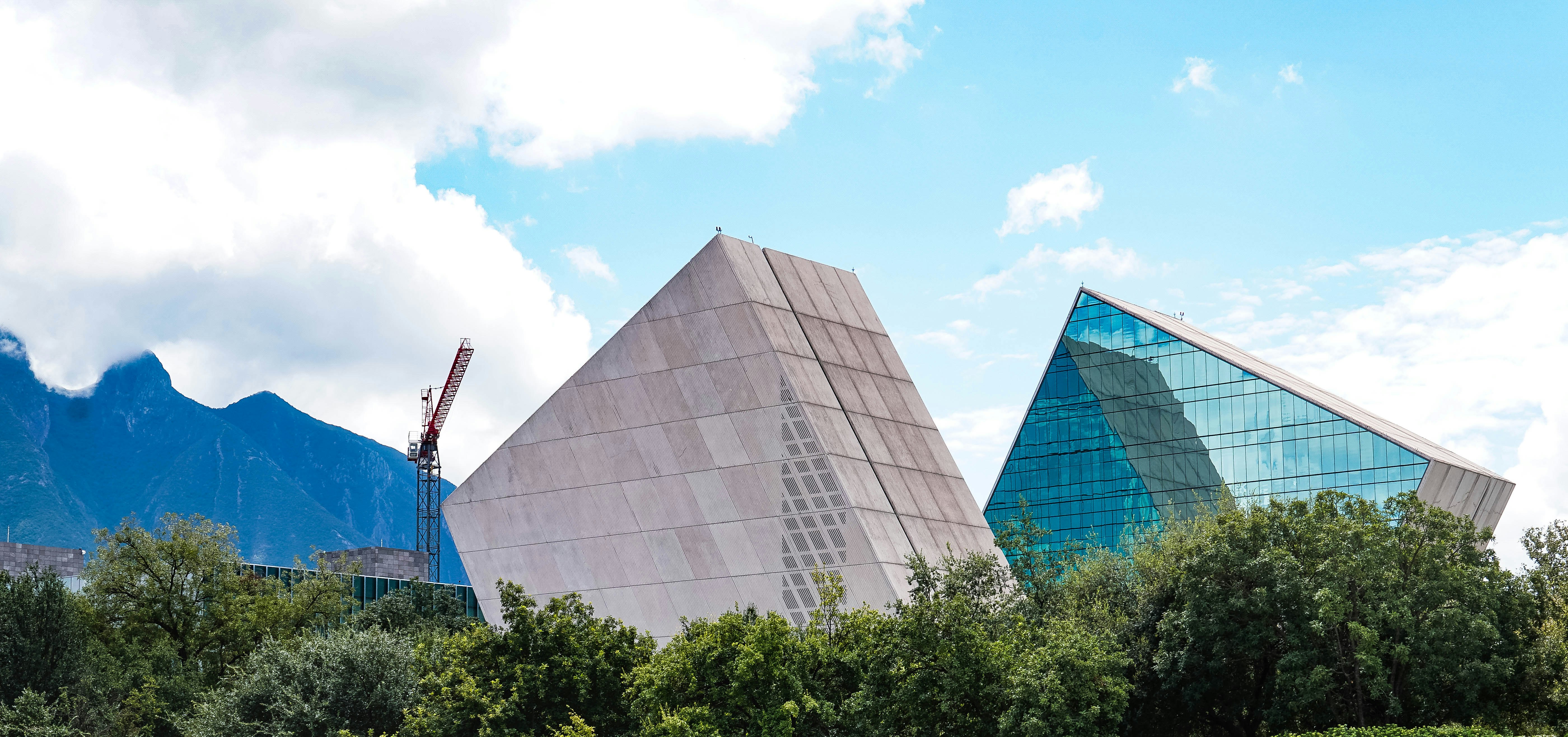 grey and blue buildings during daytime