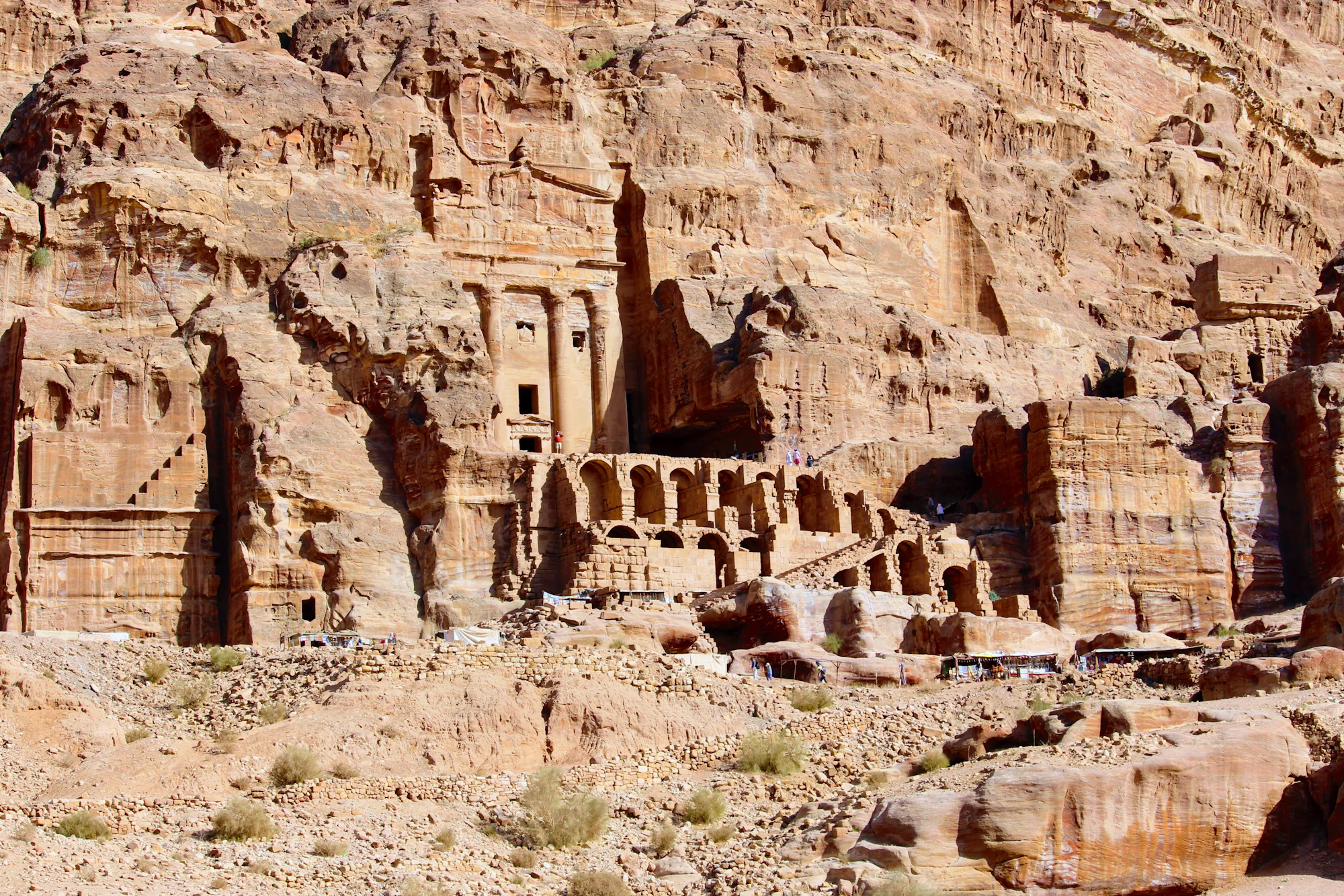 La cité antique de Pétra en Jordanie