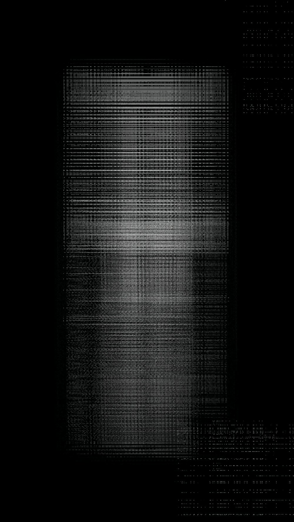 ein Schwarz-Weiß-Foto eines Quadrats