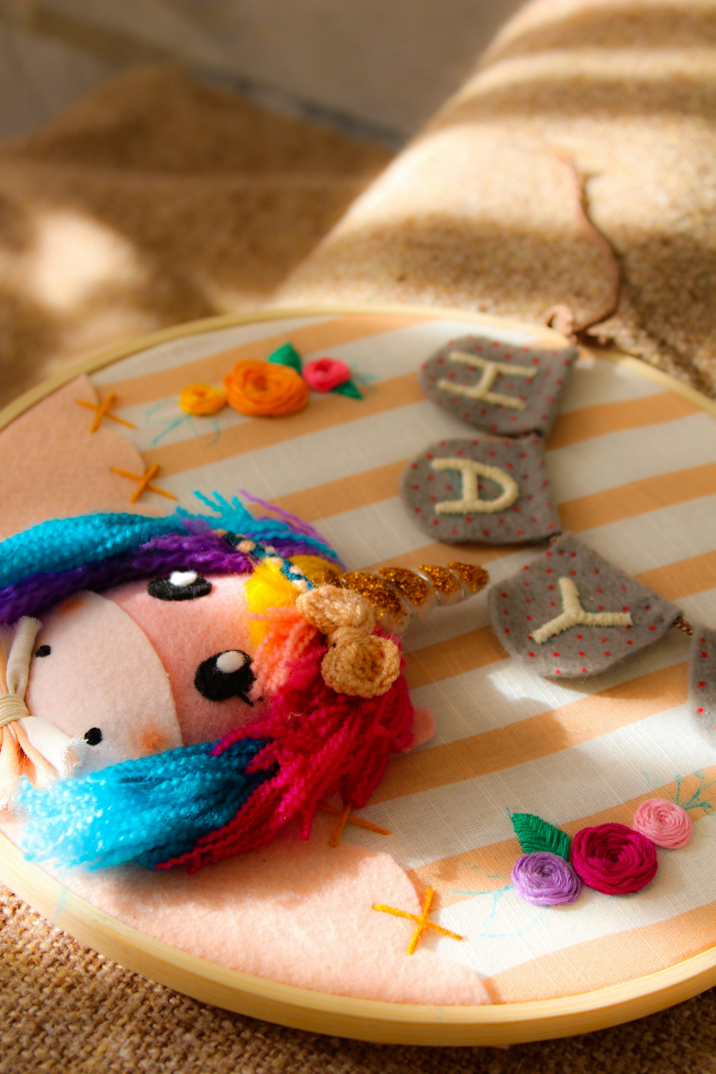 Handmade Crochet Unicorn