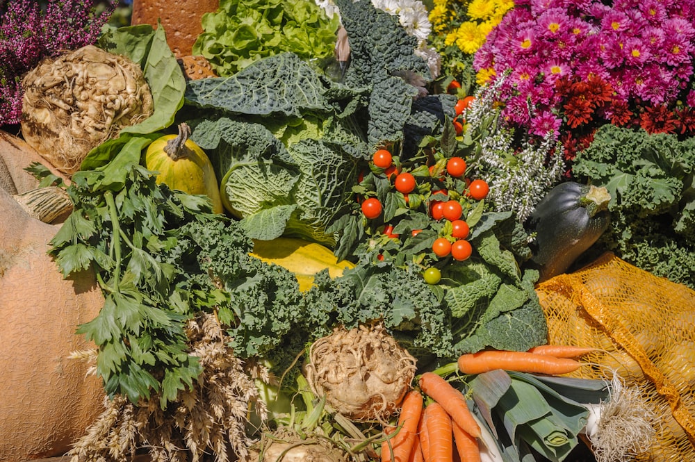 variety of vegetables