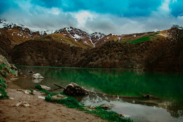 Mountain ranges — Gabala, Azerbaijan