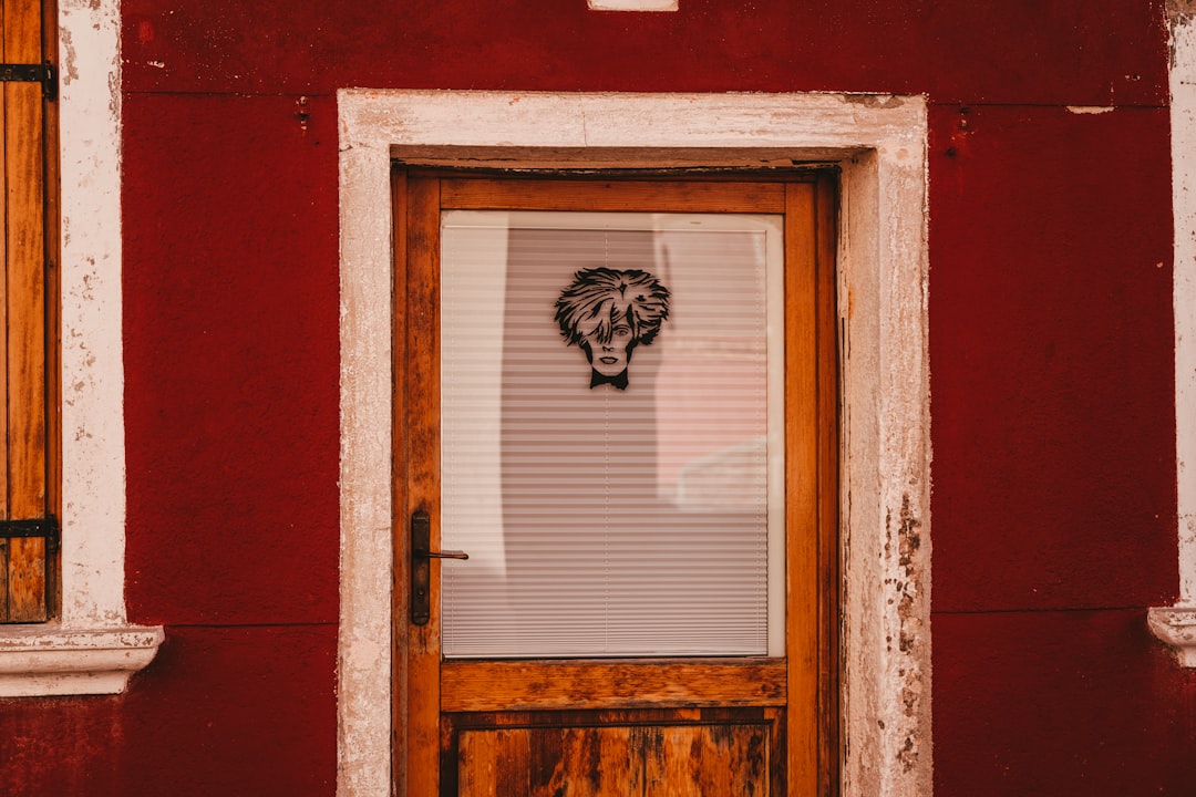 closed half-lite door