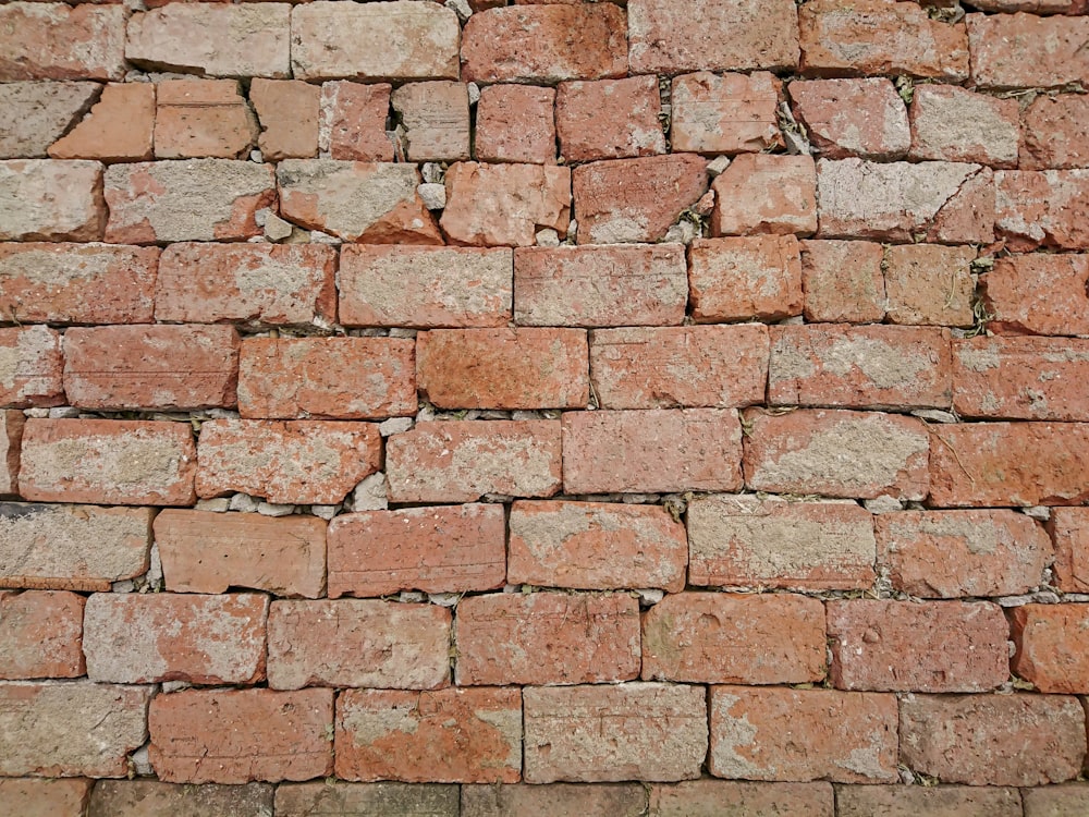 brown concrete brick wall