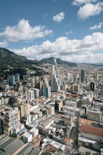 aerial photo of buildings