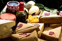 A beautiful arrangement of our artisanal products, highlighting their freshness and quality.