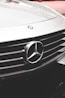 white Mercedes-Benz vehicle