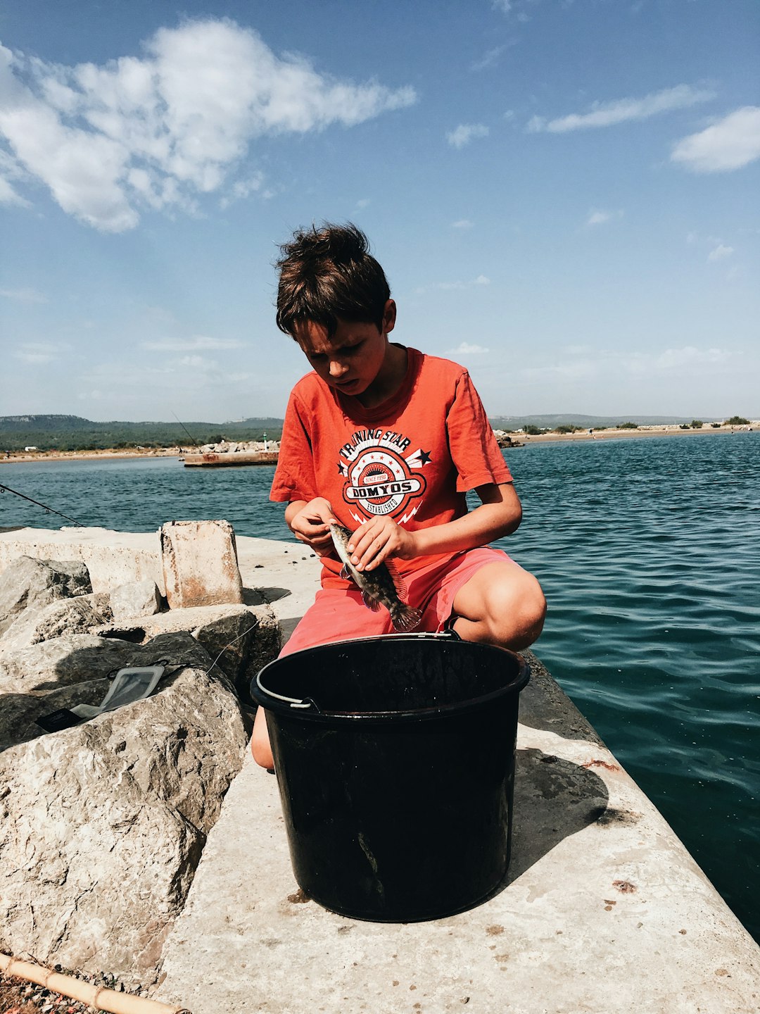 boy near pail