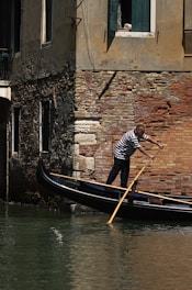 person on boat