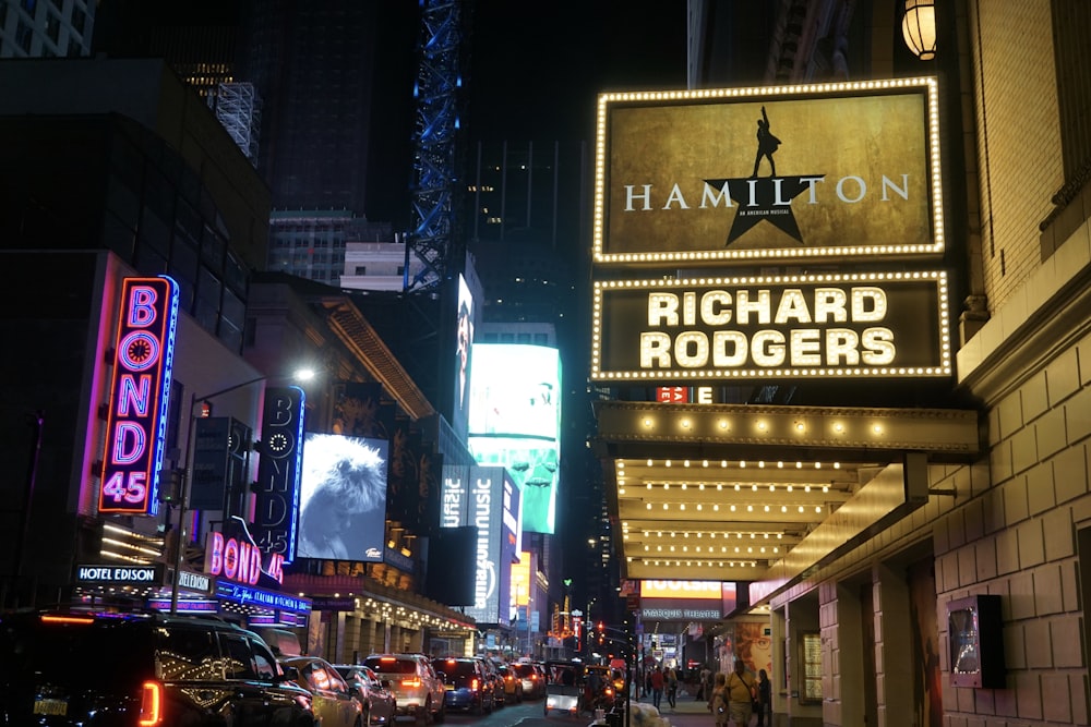 Hamilton Richard Rodgers signage