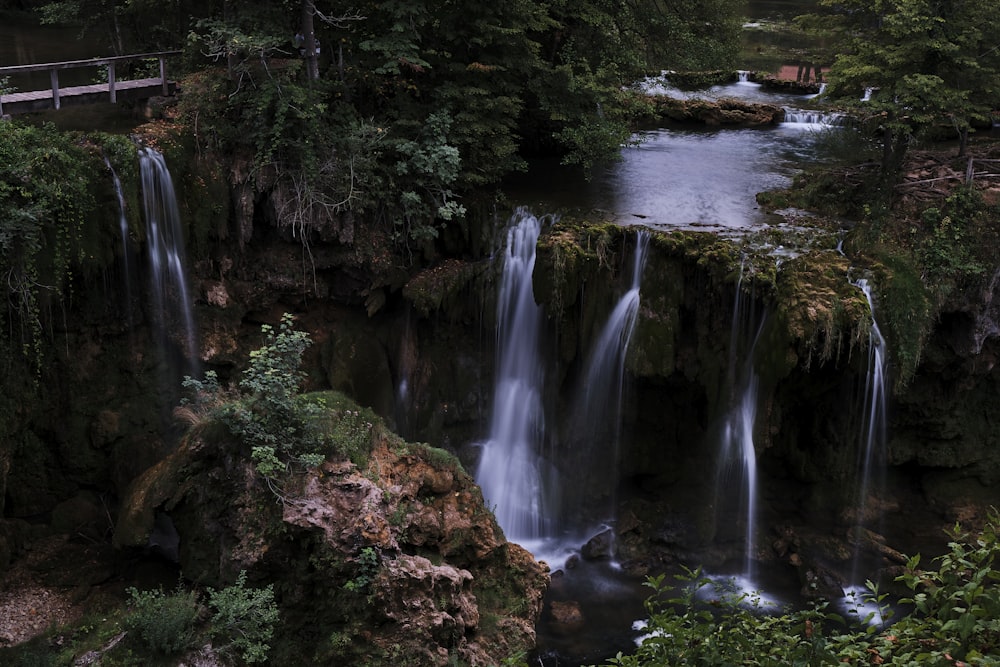 waterfalls during daytime