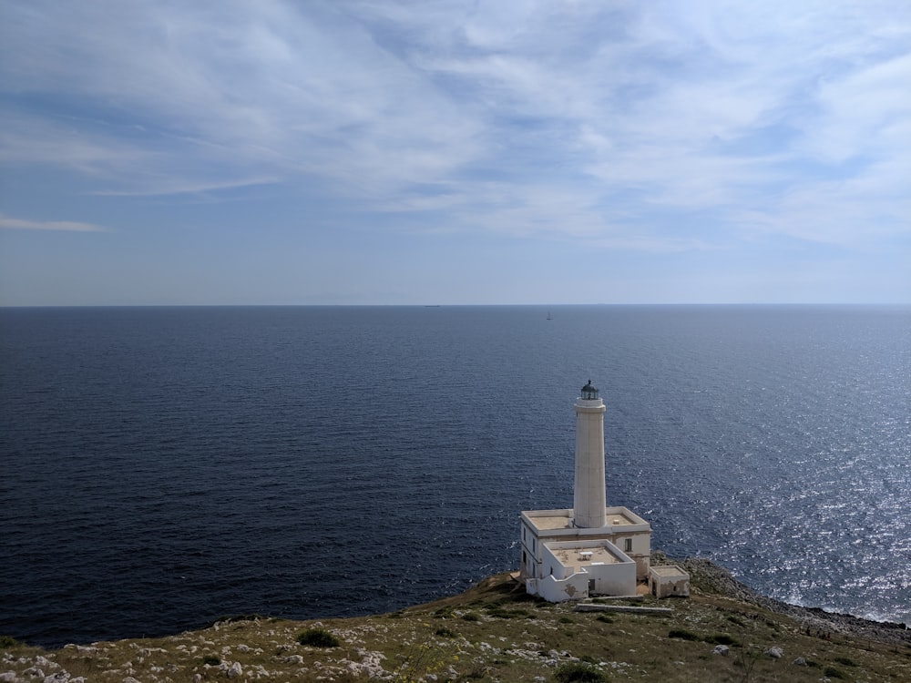 white lighthouse