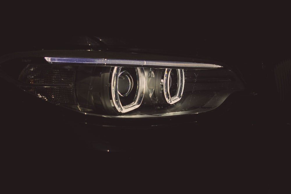 lighted headlight