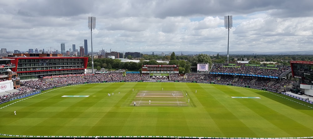 open stadium during daytime