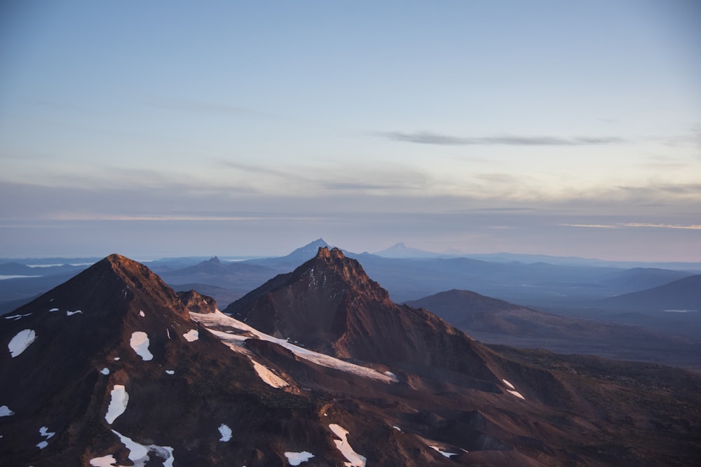 brown mountains