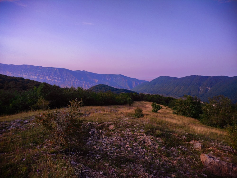 brown and green mountains under clear sky