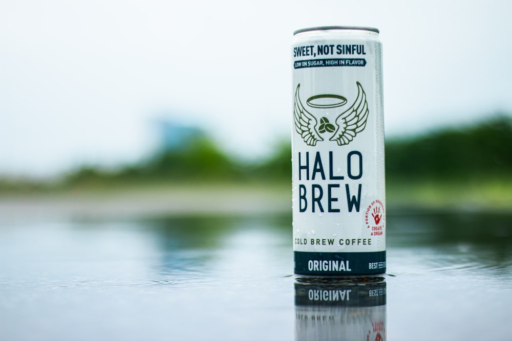 Halo Brew coffee can