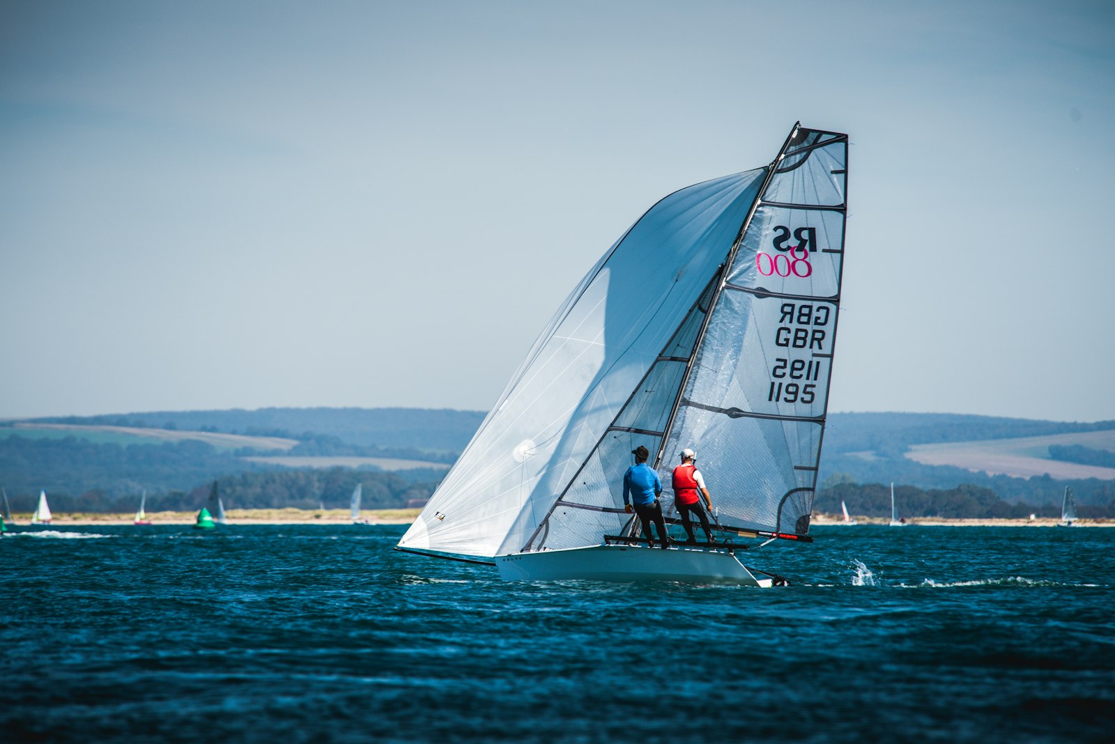 Nikon D810 + Nikon AF Nikkor 80-400mm F4.5-5.6D ED VR sample photo. White sailboat on body photography