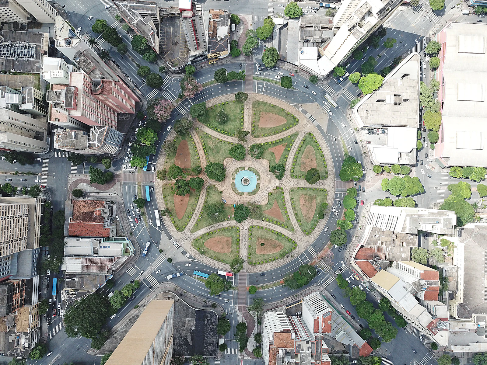 Vista aérea de Belo Horizonte, Minas Gerais
