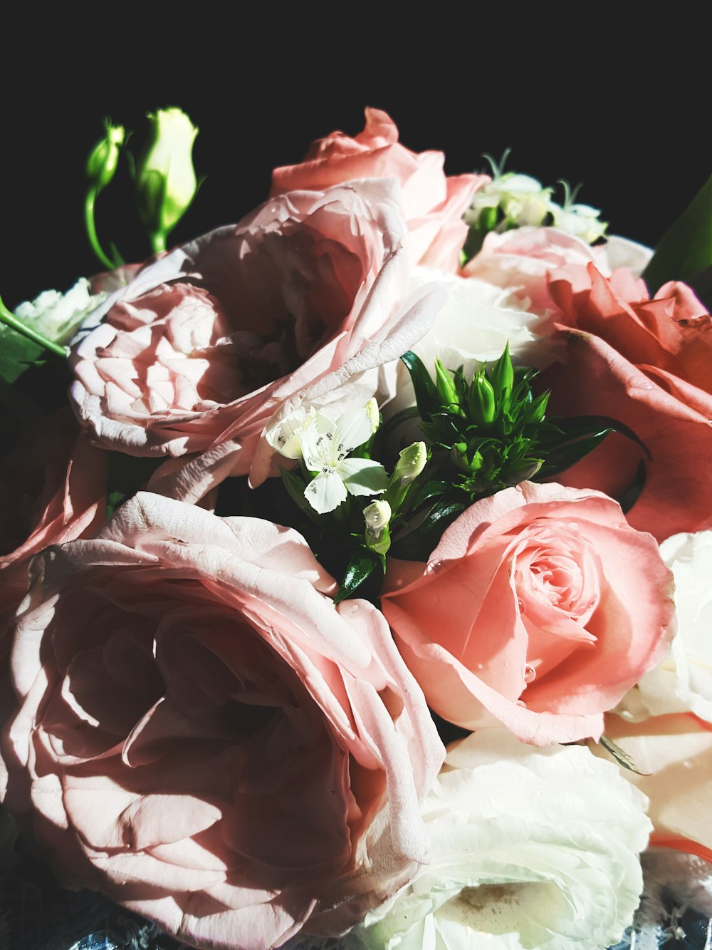 pink rose bouquet