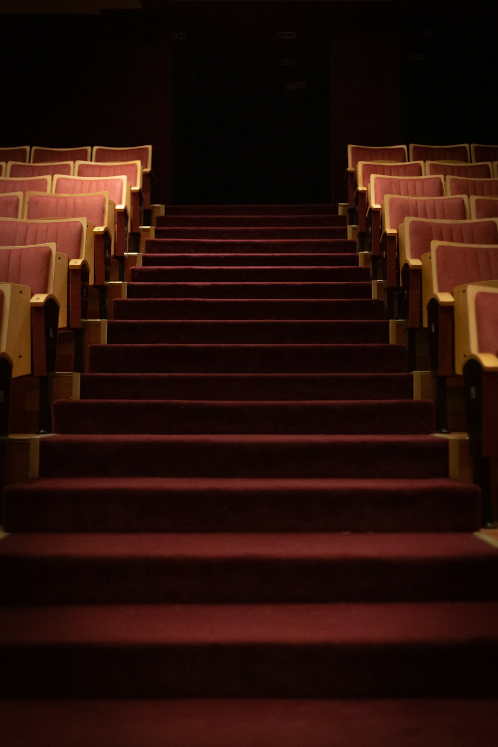 red staircase