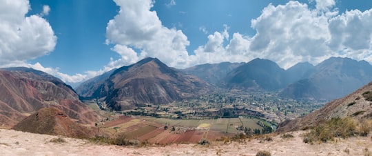 rocky mountains in Sacred Valley Peru