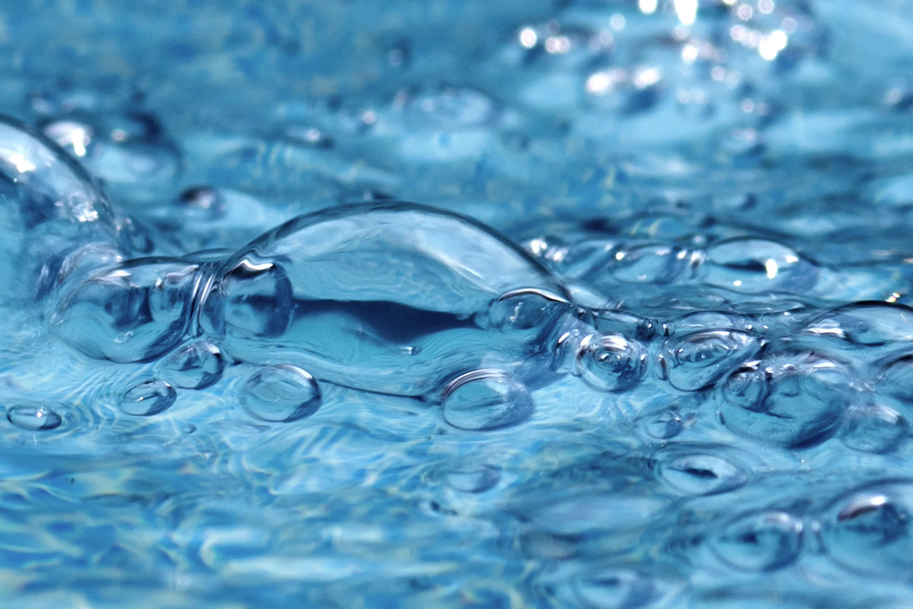 water bubbles