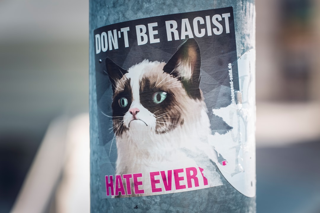 Don't Be Racist poster