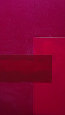 A creative arrangement of Latin phrases in varying shades of red and brown.