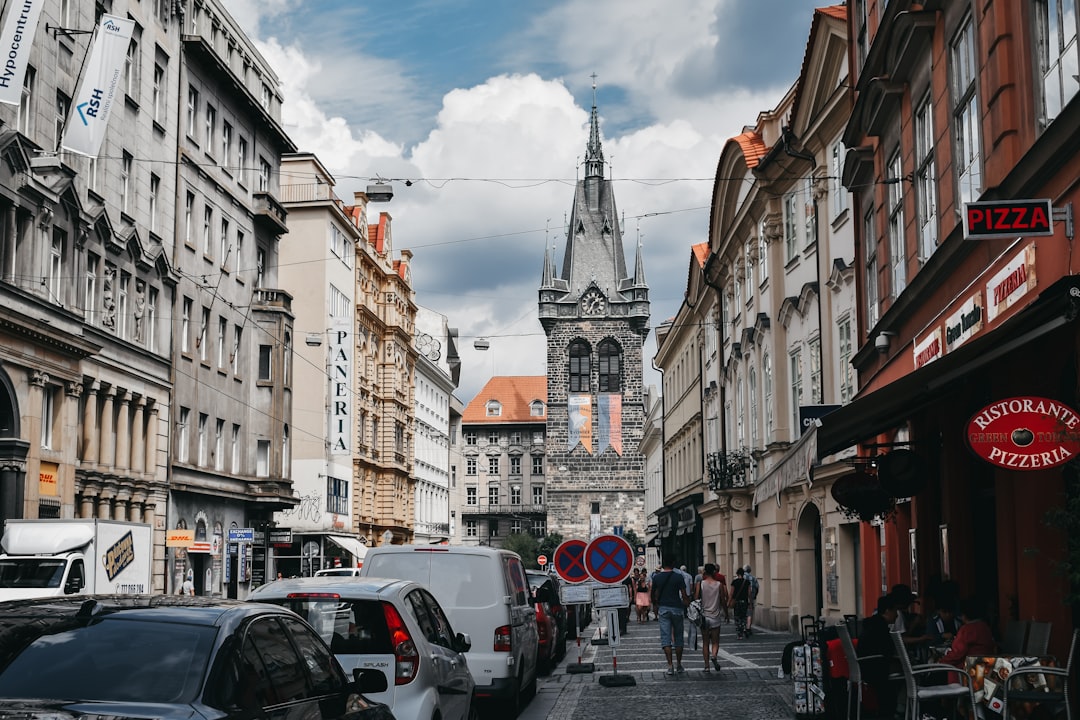 architectural photography of city buildings,