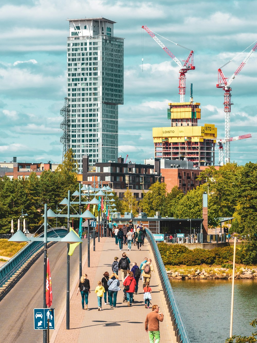 people walking near building at daytime