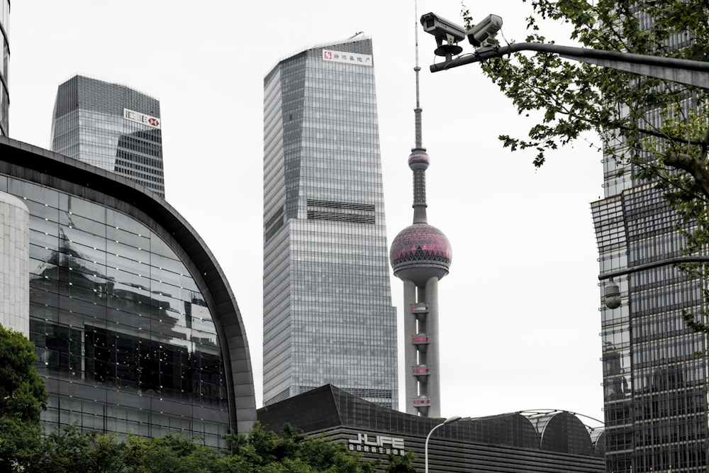 gray concrete buildings at daytime