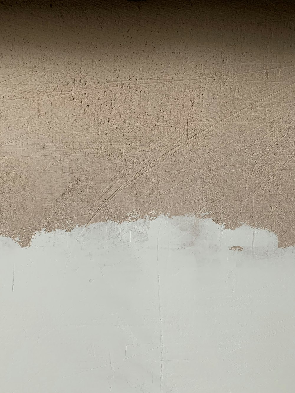 a wall that has some paint on it