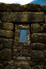 brown stone frame