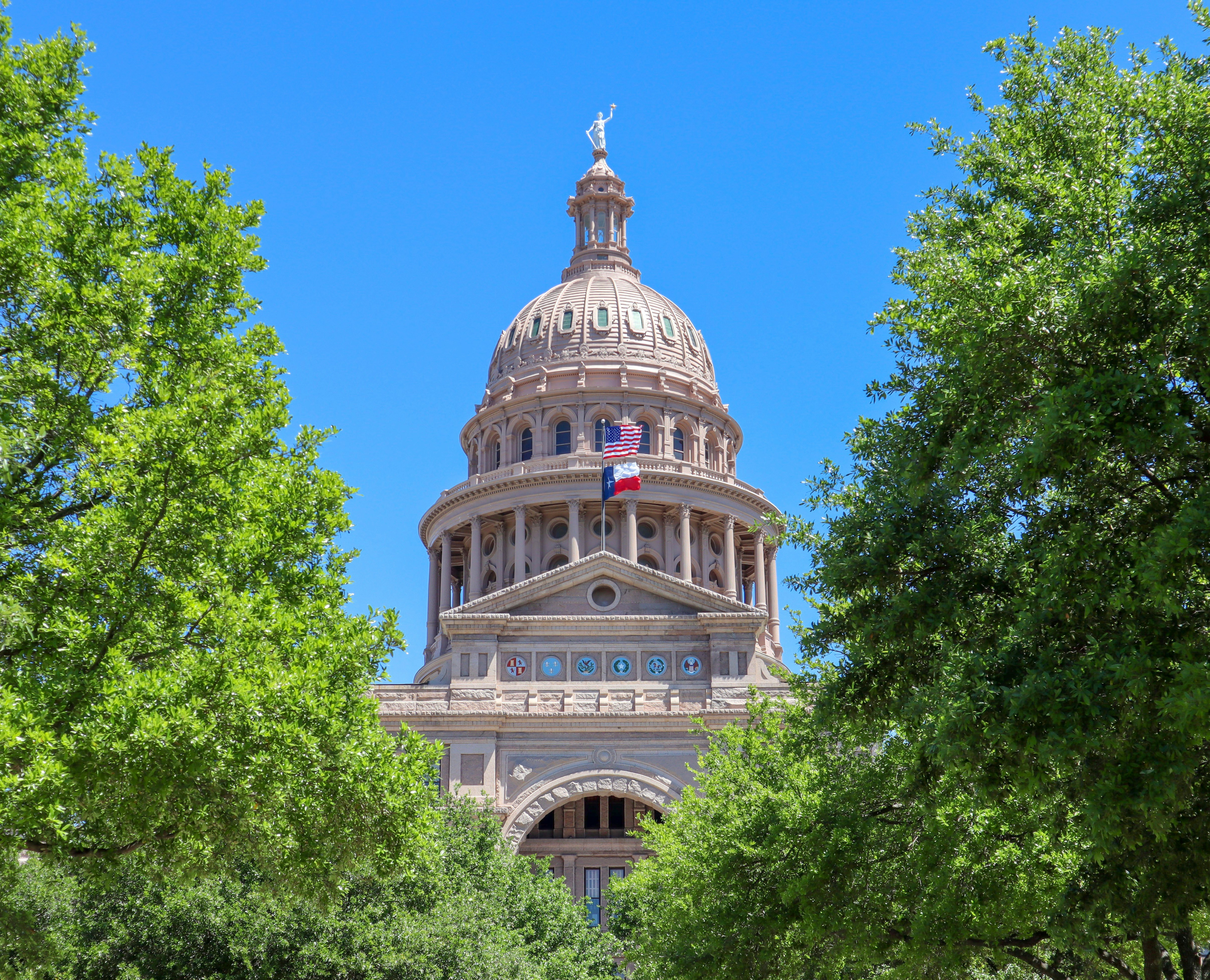 Texas's State Capital famous dome.