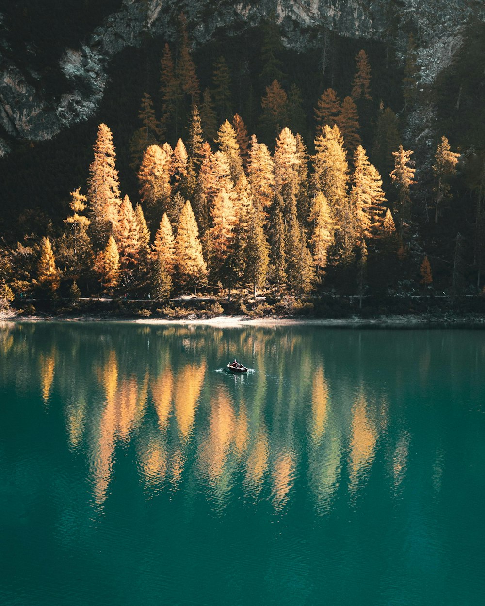 boat on lake