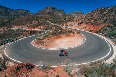 motorcycle on road