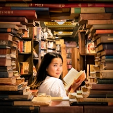 A diverse group of women reading books in a cozy library setting.