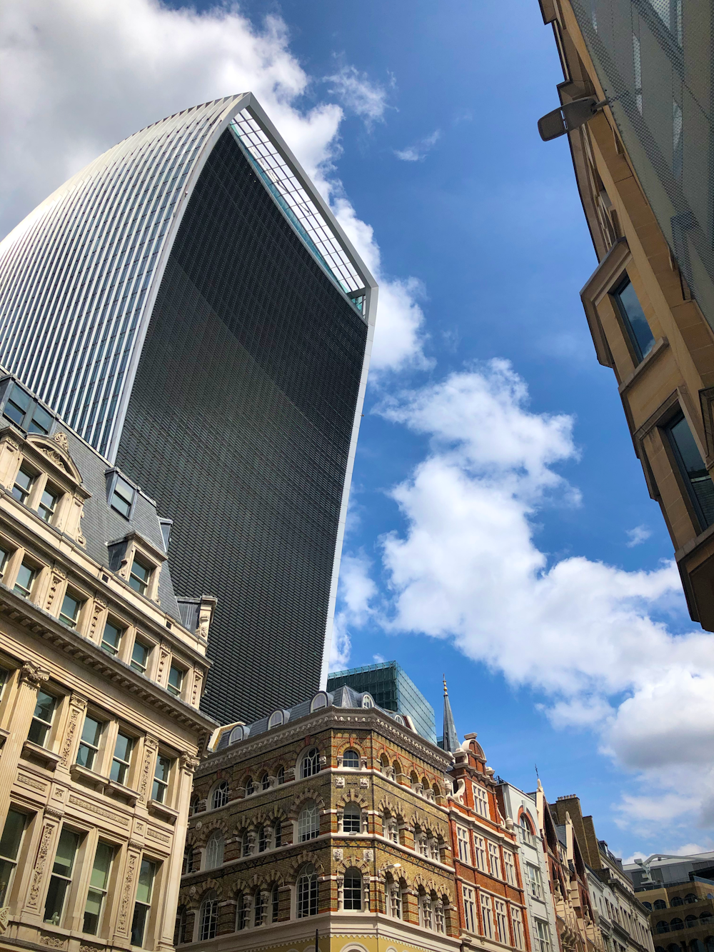 gray and brown buildings