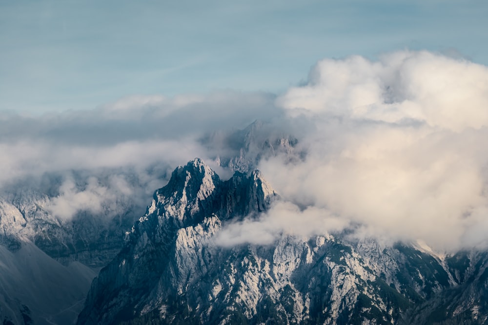 fogs on mountain