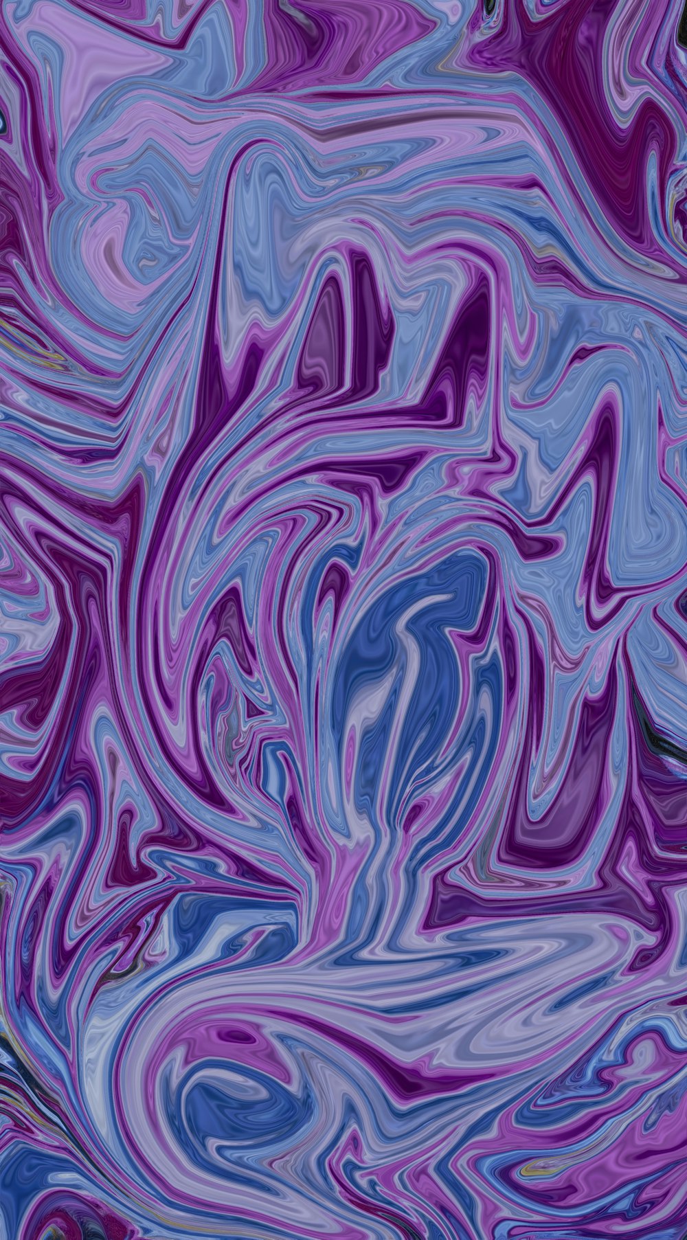 pittura astratta viola e blu