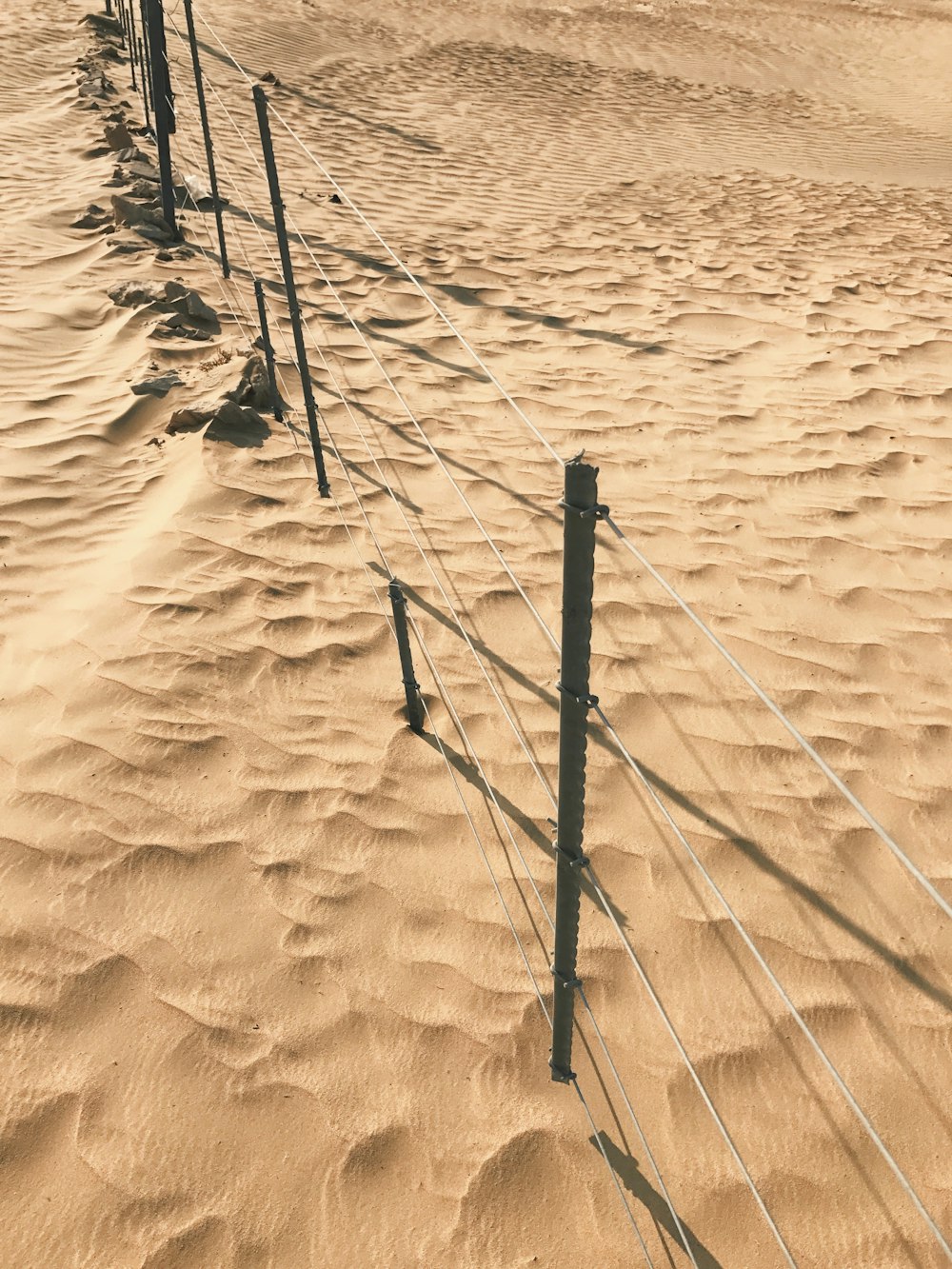 black and gray fence