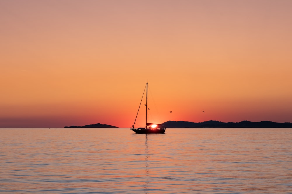 sail boat on sea