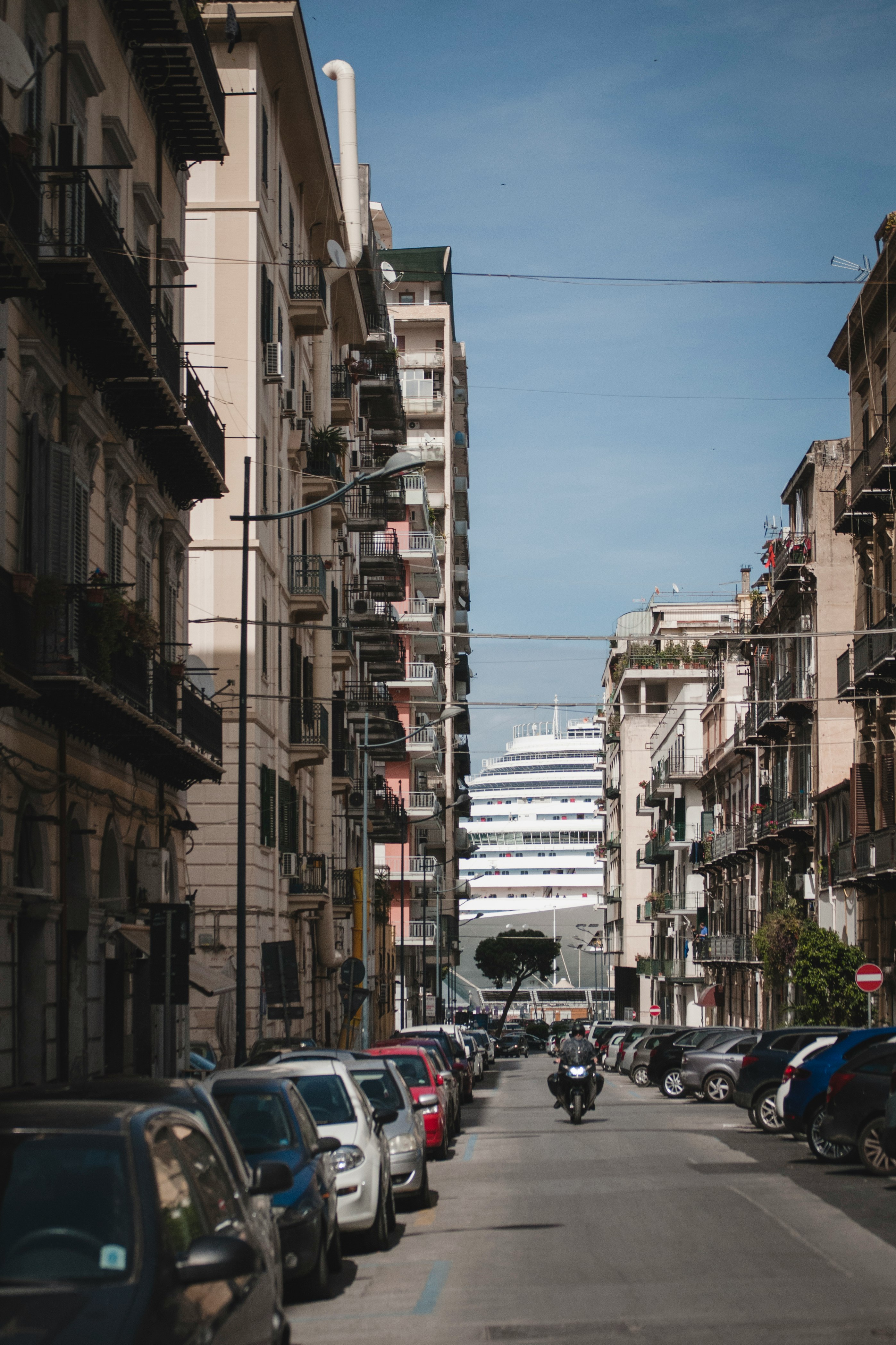 cars beside street