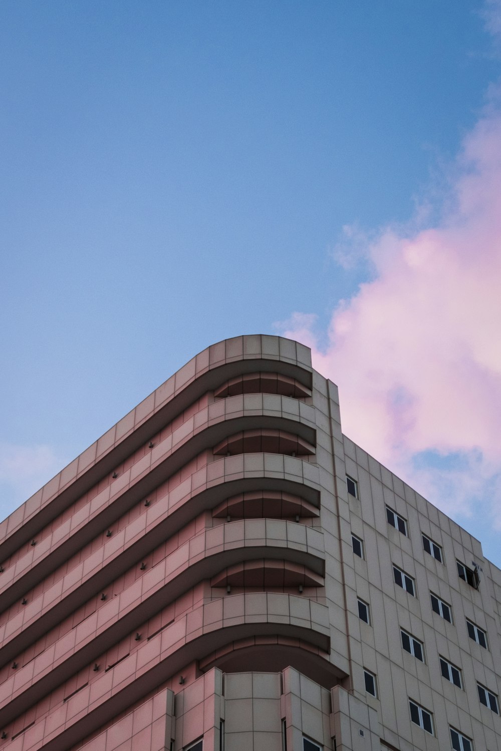 white concrete building